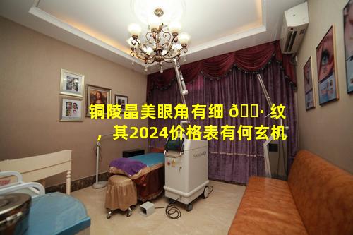 铜陵晶美眼角有细 🌷 纹，其2024价格表有何玄机